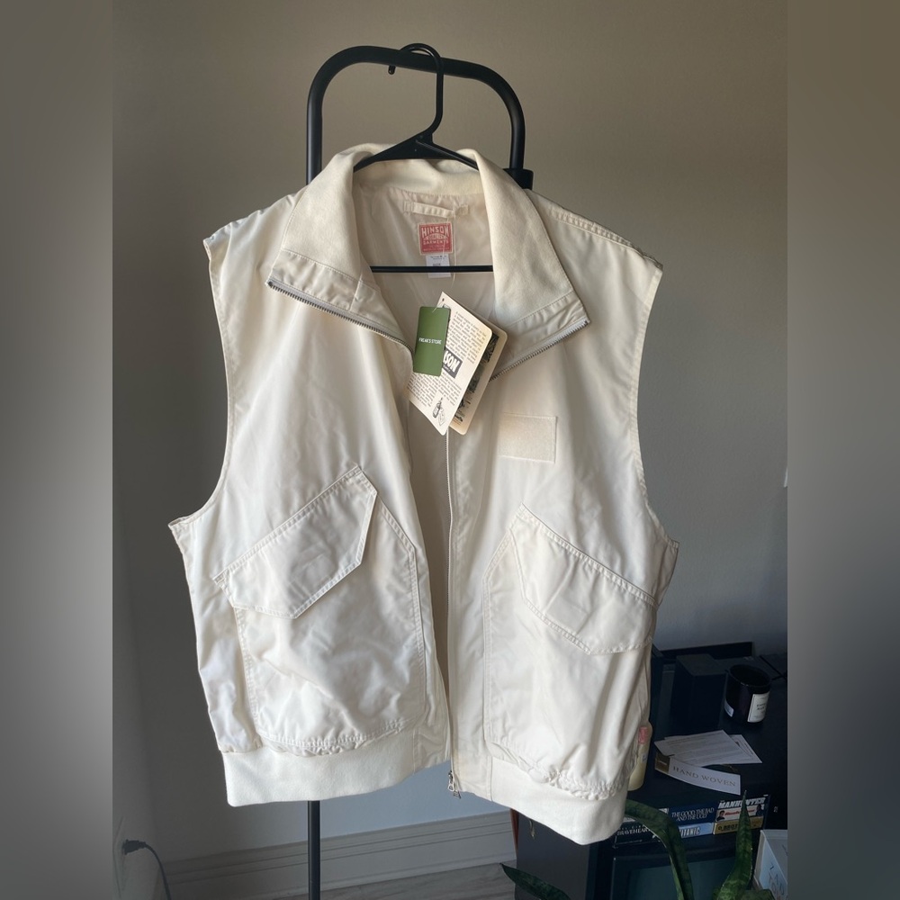 Hinson White Sport Vest